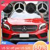 Hub Caps Front Grille Mirror Star Badge OE Style Emblem 3D Logo Chrome Silver Black For Mercedes Benz W166 ML250 ML350 ML400 ML5
