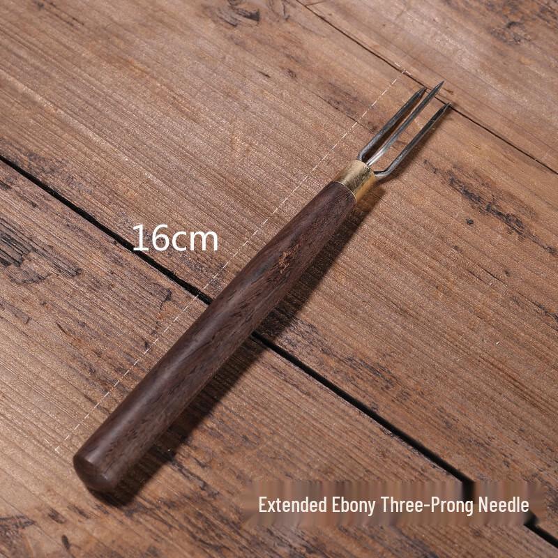 Shangqi Ebony Handheld Moxibustion Fork