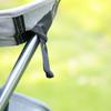 Aluminum Alloy Portable Folding Moon Chair for Outdoor Camping, Beach, and Fishing - Reclining & Lightweight Leisure Seat.
