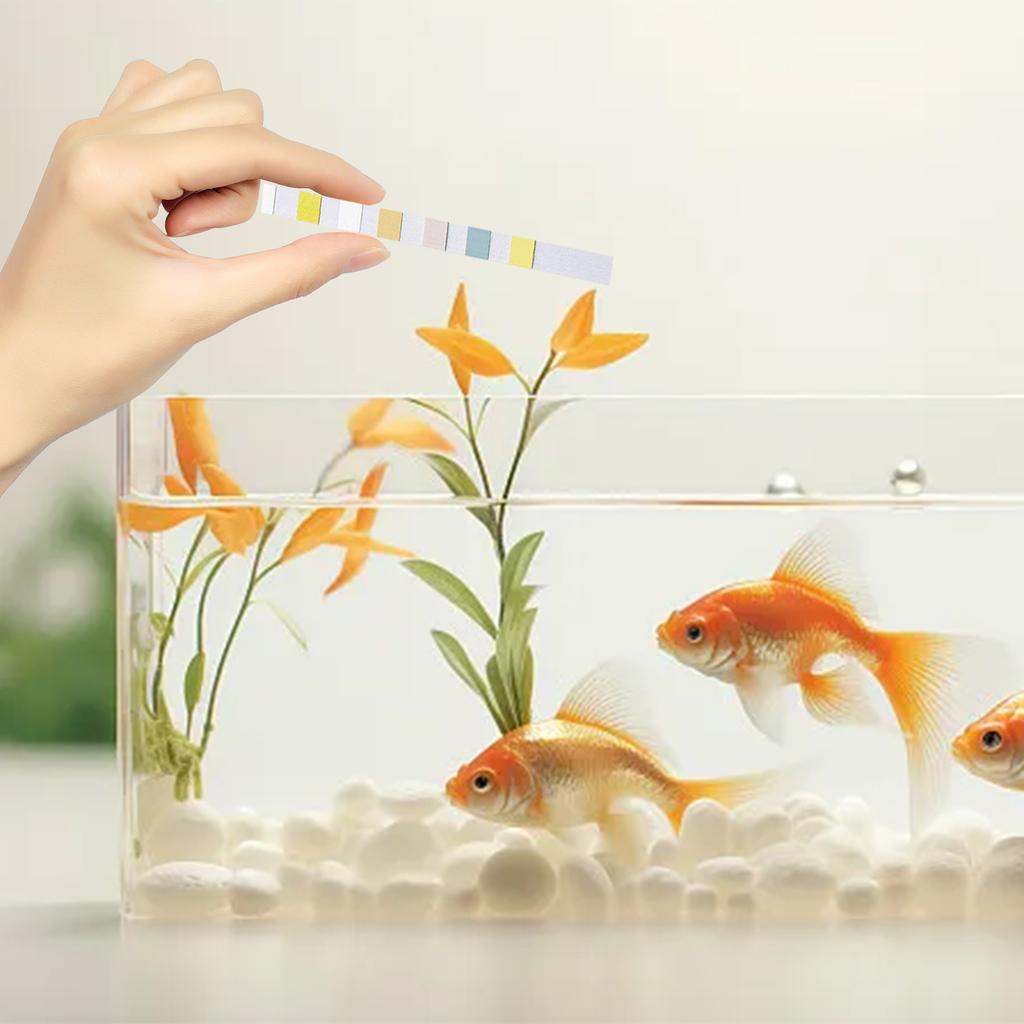 Brand New PH Test Strips PH Pond Total Silane Tropical Fish Tank Residual Silane Aquarium Carbonate Drinking Water