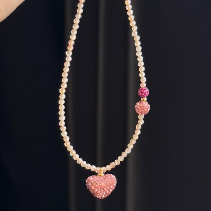 Dopamine Pearl Necklace: Retro Court Style Versatile Clavicle Chain for Women