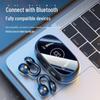 M47 Wireless Bluetooth HD Clip-On Headset - Soft Silicone, Non-In-Ear, Long-Lasting Battery
