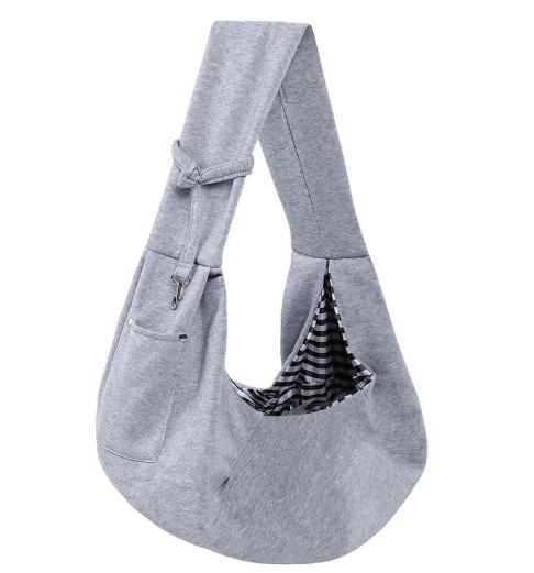 

Pet Dog Carrier Bag Outdoor Travel Puppy Shoulder Bags Portable Hand Free Shoulder slings Bag for Small Dogs Cats серый