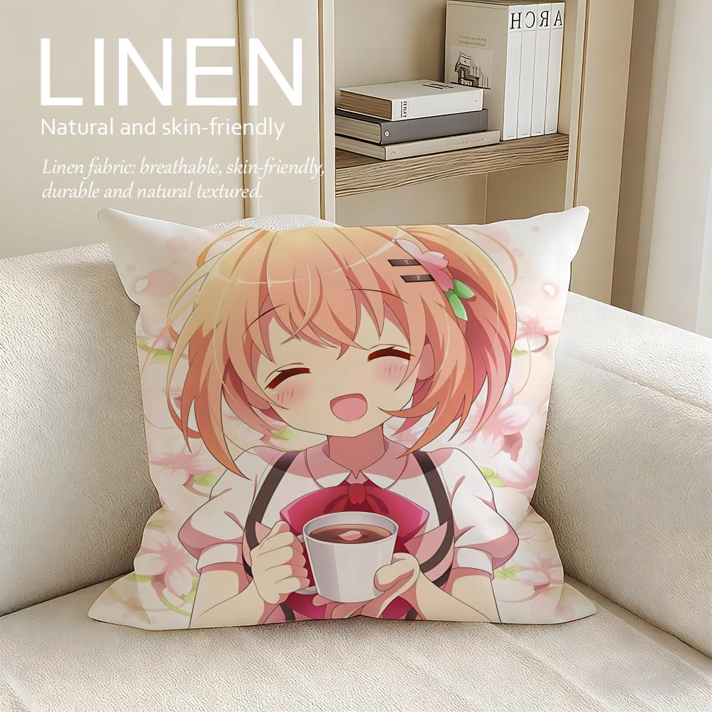 

Cute Is the Order a Rabbit Cushion Cover Pillowcase Set Pcs x x Breathable Washable Sofa Cushion Cover 30X30cm