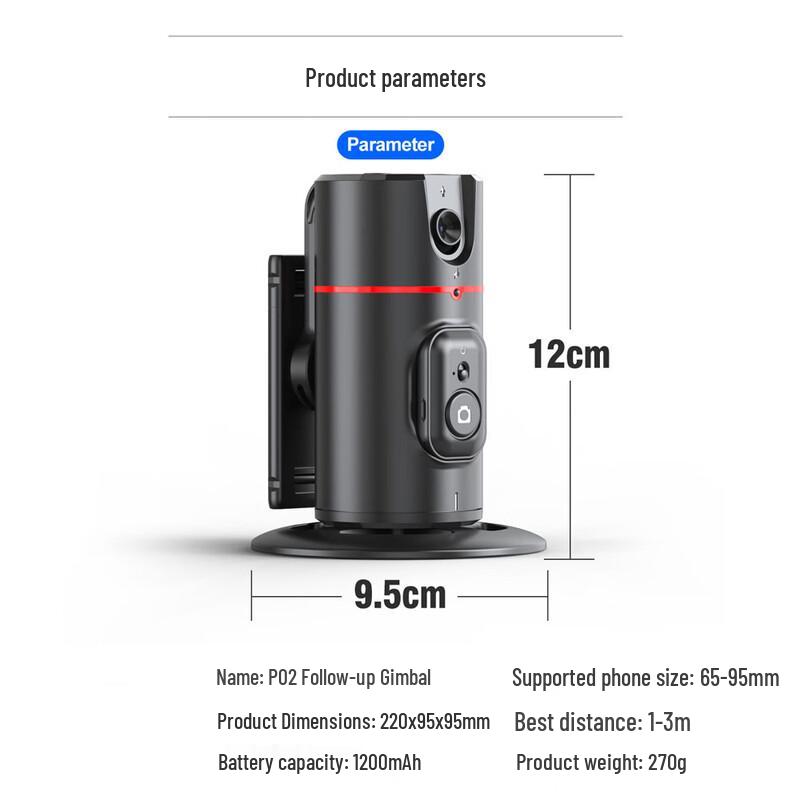 OLOEY Smart 360 AI Tracking Phone Gimbal (CN version)