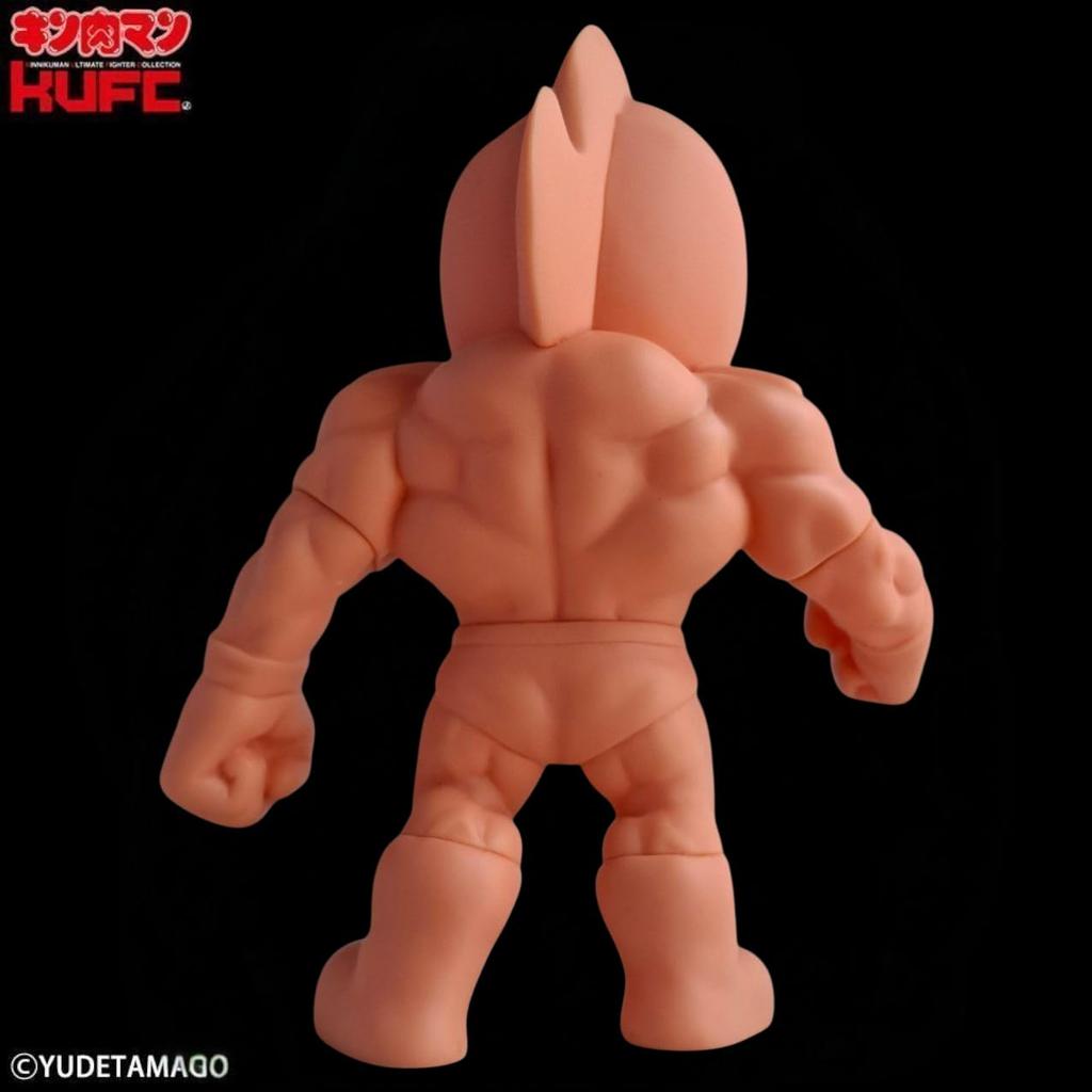 CJ Cyclone Joe Character Figure KinColle 36 Kinnikuman Suguru Combat Suit Face Guard Original Skin Soft Approximately 160mm Unpainted Finished Figure