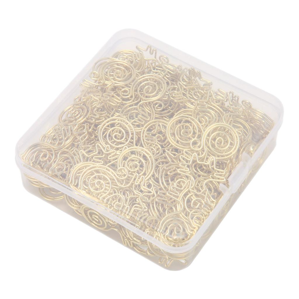 150Pcs Cat Shaped Paper Clip Adorable Fade Resistant Antislip Fun Paperclip for Office School Home