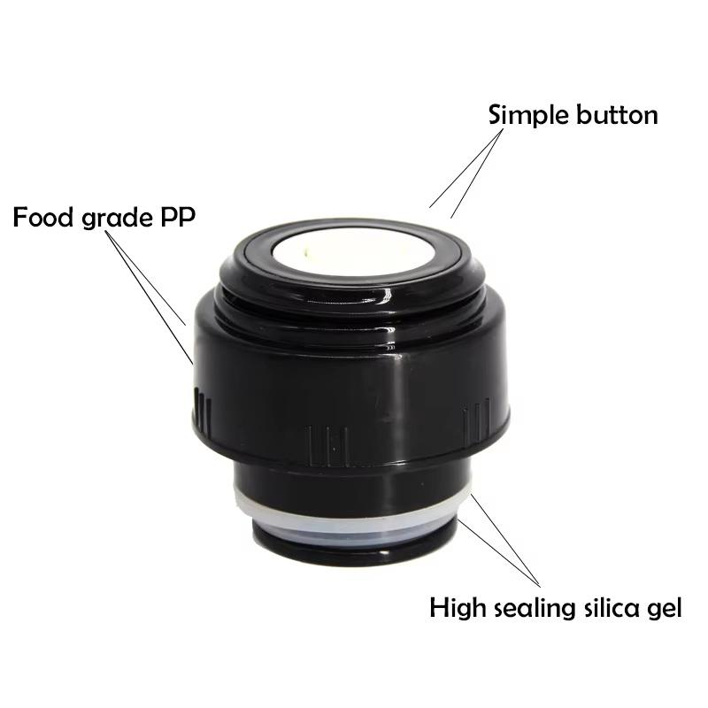 Bouchon de Rechange pour Thermos 4,5 cm 5,2 cm Qualité Alimentaire Étanche Bouchon Stopper pour Voyage Utilisation Quotidienne Extérieure