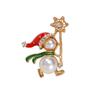 New Christmas Snowman High Quality Women's Brooch