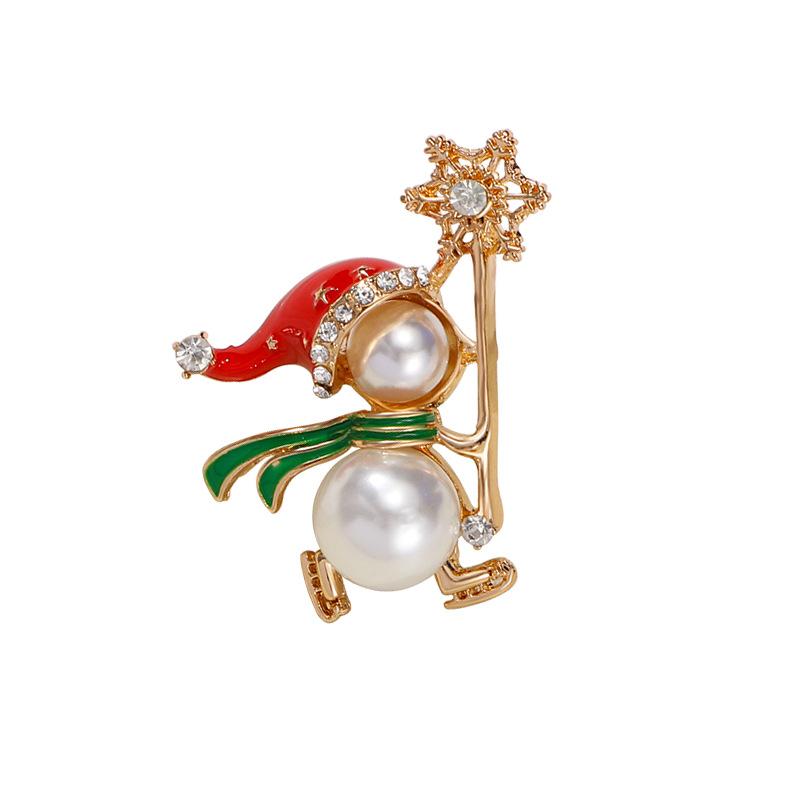 New Christmas Snowman High Quality Women's Brooch
