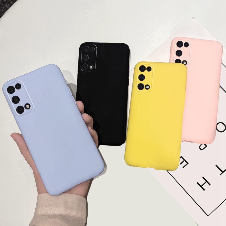 Für Realme 7 5G Hülle Abdeckung Für Realme V5 Q2 Narzo 30 Pro 5G Süßigkeiten Silikon Handyhüllen Weiche Abdeckung Für Realme7 5G RMX2111 Gehäuse