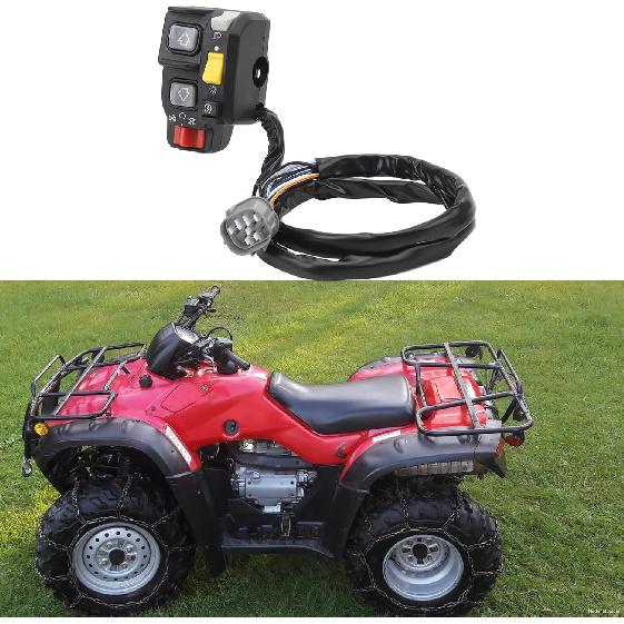 ATV Push Button Shifter Assy, Electric Shift Push Button Assembly ATV Shifter Assembly for Rancher 350 4x4 2WD Electric Shift 350FE Rancher ES