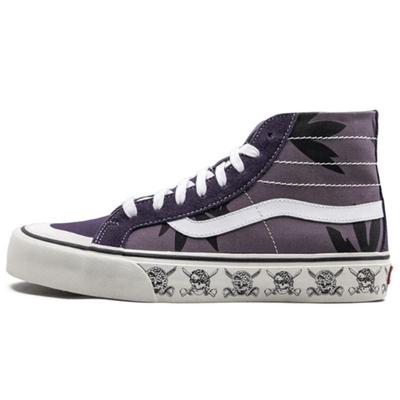 SK8 Hi 138 Decon Sf 'SUMMER Leaf Black PLUM' VN0A3MV1VSD