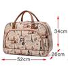 Korean Style Large-capacity Travel Bag Duffel Bag PU Leather Short-distance Travel Bag