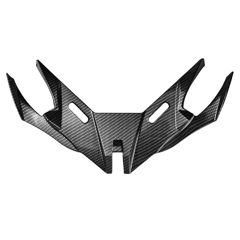 Durable Motorcycle Aerodynamic Winglet Shark Fin Air Intake Front Chin Spoiler Wind Splitter Accessory for Click 125 150/160