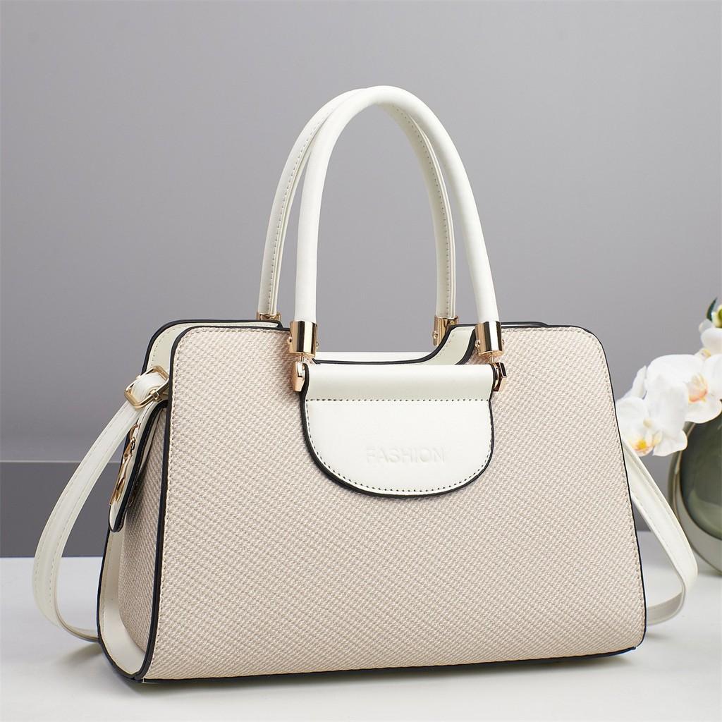 Urban Minimalist Pu Handbag With Large Capacity For Daily Use