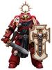 JOYTOY Warhammer Primaris Space Marine Blood Angel Bladeguard Veteran Scale ABS PVC Action Figure 40,000 1/18 & Pre-painted
