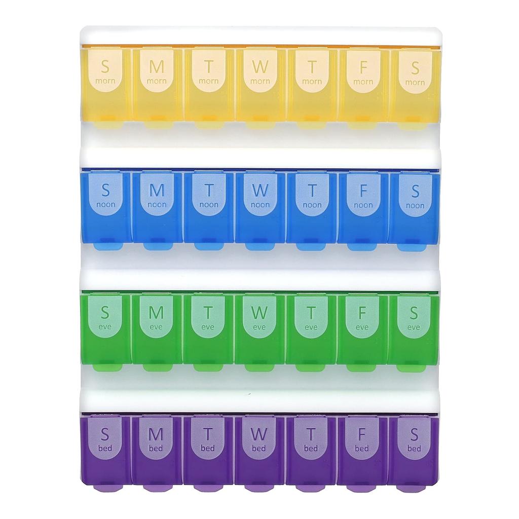 4 Weeks/Day, Easy-Fill Medtime Planner, 1pc