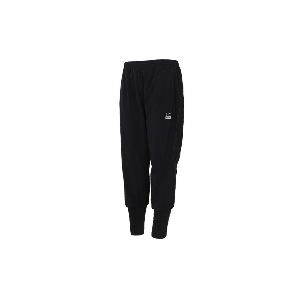 Nike Reflective Logo Woven Tapered Joggers Men Bottoms Black CT2513-010