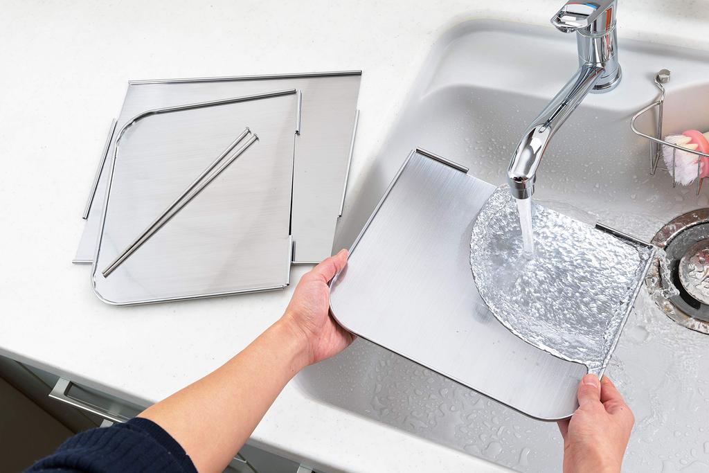 Yoshikawa Stove Guard Made In Japan Only When Using All Stainless Gift Wrapping Specification SP1255 (bite Size) Steel!