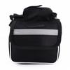 Bicycle Bike Cycling Frame Pannier Saddle Front Tube Bag Double Side Pouch Black