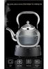 Gold Spherical Stainless Steel Kettle with Hammered Texture - Large Capacity for Hotels and Restaurants.