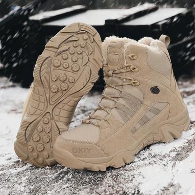 Nuovi Stivali Tattici da Uomo Impermeabili Sicurezza Caccia Escursionismo Scarpe Outdoor Antiscivolo Uomo Stivale Militare Marca Allenamento Scarpa da Arrampicata Lavoro