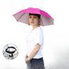 Wasserdichter Angelhut, Camping-Regenschirm, großer Kopfschirm, 69 cm Durchmesser, faltbar