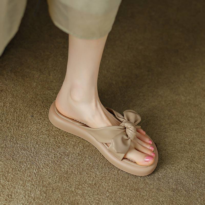 Мюли Krazing Pot из микрофибры с открытым носком на низком каблуке — фото 9