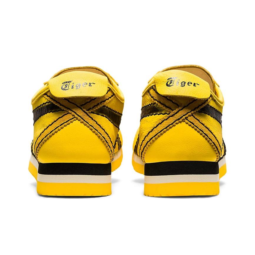 ONITSUKA TIGER Mexico 66 Wygodne Wytrzymałe Niskie Sneakersy Lifestyle Unisex Żółte 1183B543-750