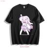 Re Zero Emilia Chibi T Shirt Hair Maid Uniform Cheer Pose Design  Vintage Washed Slightly Graphic Stylish Top For Everyday Wear