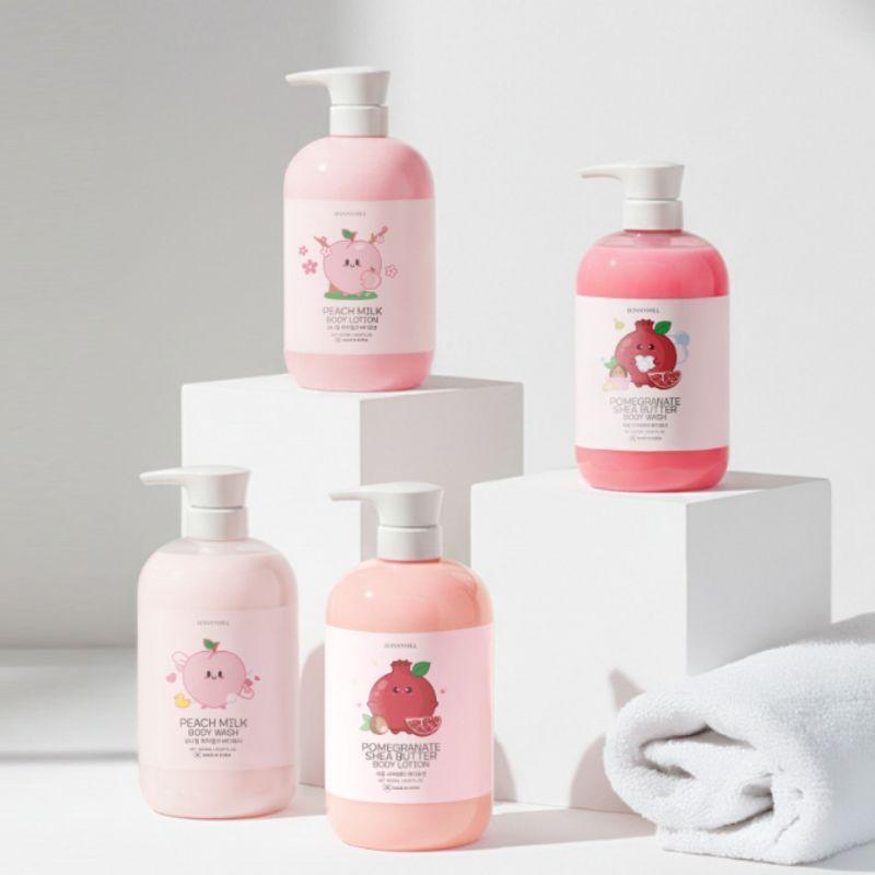 BONNYHILL Peach Milk Body Lotion 1L – Mild Acidic Moisturizing Body Lotion