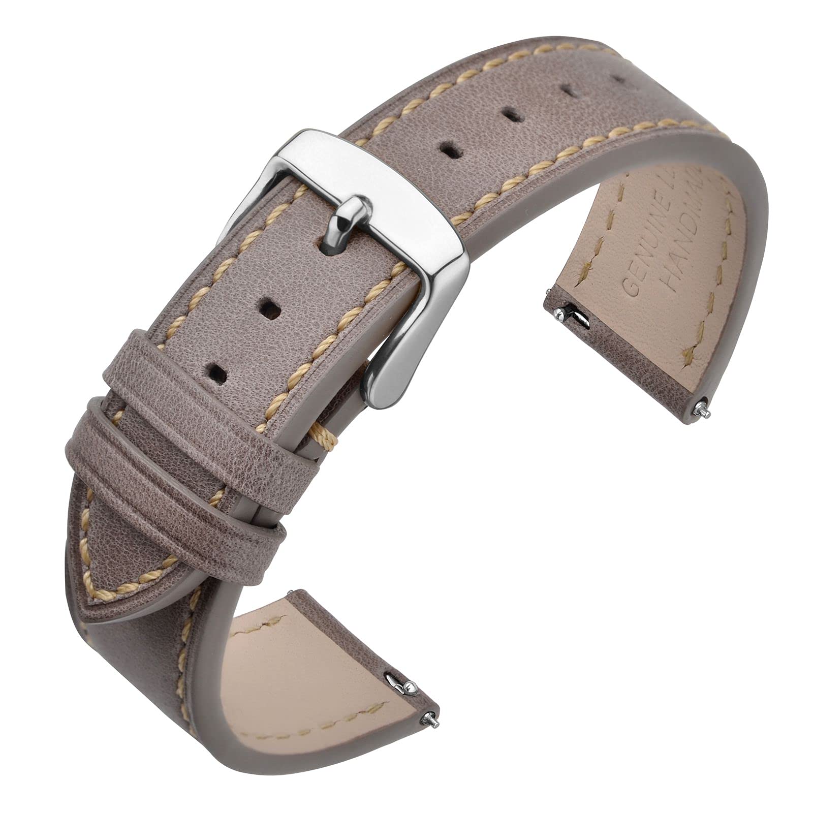 

ANNEFIT Leather Quick Release Replacement Watch Band 0.7 inch (17 mm) / 0.7 24 mm