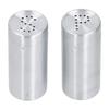 2Pcs Stainless Steel Salt Pepper Shaker Shaker Lids Dredge Shaker Seasoning Bottles  Dining Table