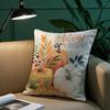 Colorful Watercolor Pumpkin Pillow Case Custom Printed Brushed Fleece Pillow, Baby Skin-Touch, Eco-Friendly Dye-Sublimation Cush