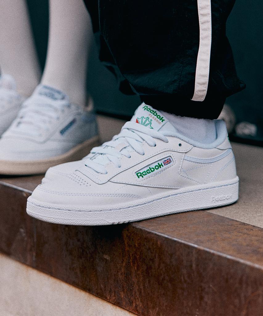 Reebok Club C 85 - White:Green / Ar0456