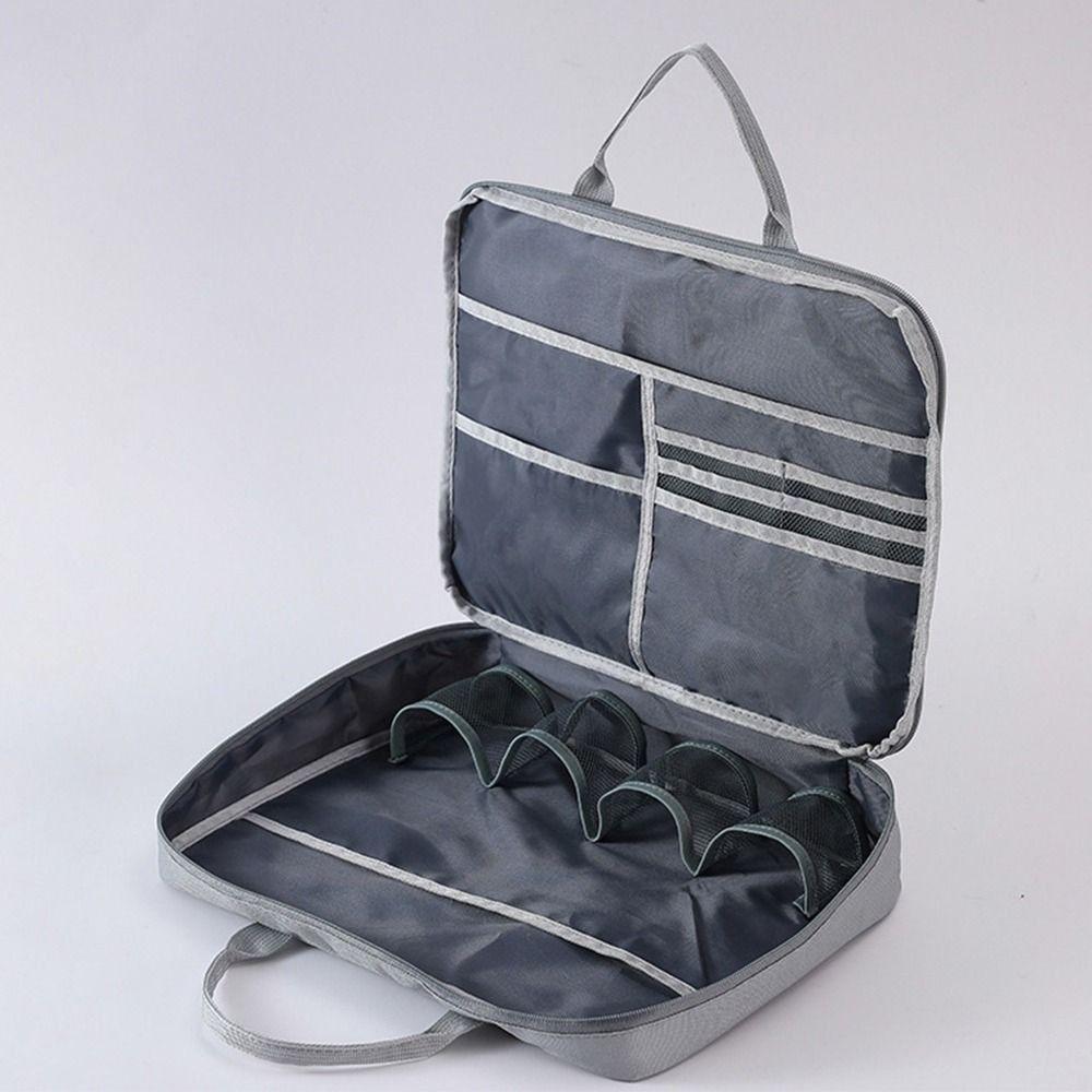 Creative Stamp Storage Bag Multi Slot Document Organizer Easy To Carry File Storage Case  Office
