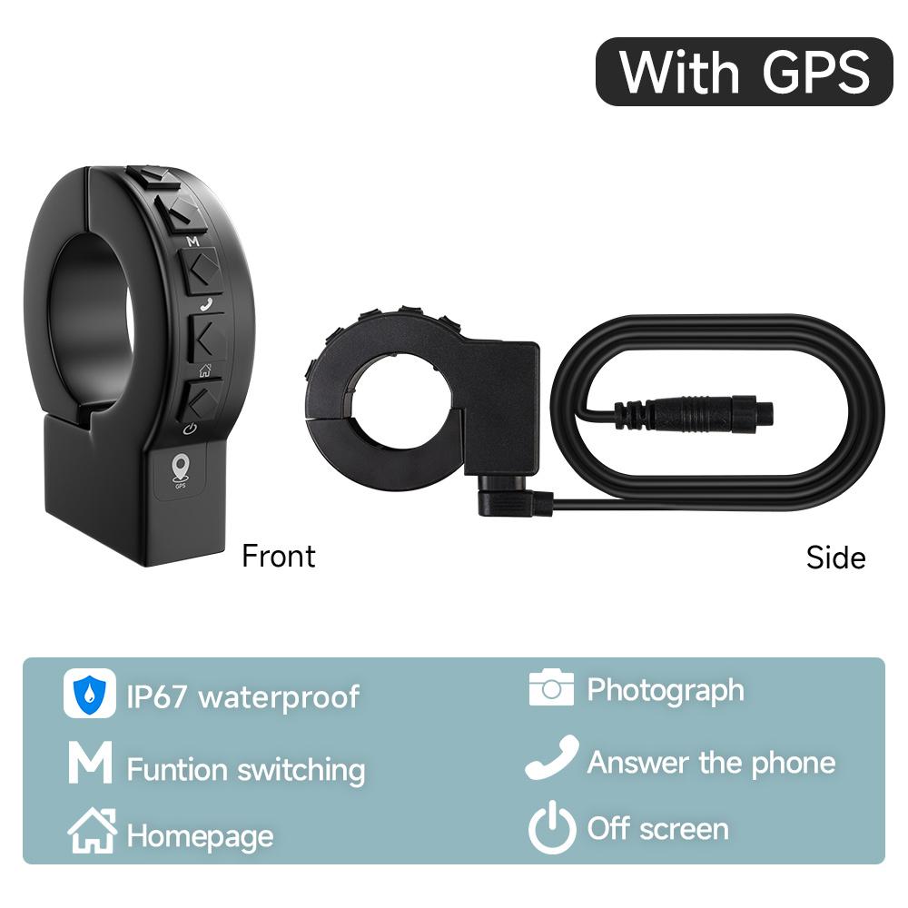 Wire Controller for JIUYIN Motorcycle Carplay Portable Navigation Gps Screen Ipx8 Waterproof