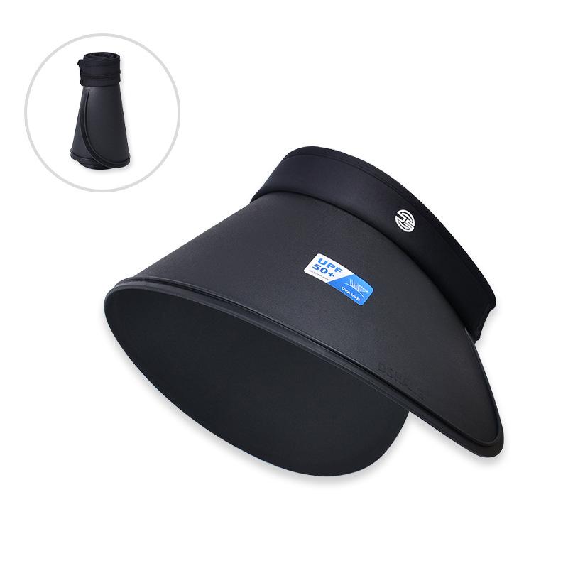 UPF50 + UV protection face protection sun protection empty top hat summer outdoor surround large brim sun hat children 8500