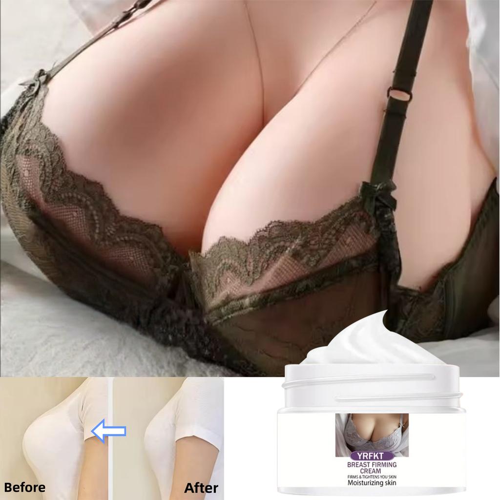 Natural breast cream lifts and tightens breasts, improves sagging, massages breasts for rapid growth, breast augmentation, and body care