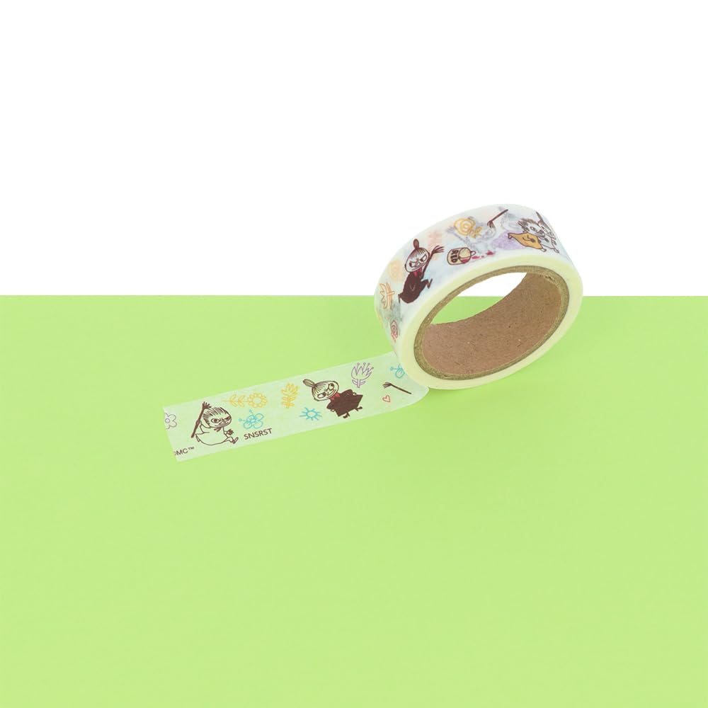 Stationery Moomin Masking Tape Pack 2024 Friends A S8543909 Sun-Star Autumn/Winter