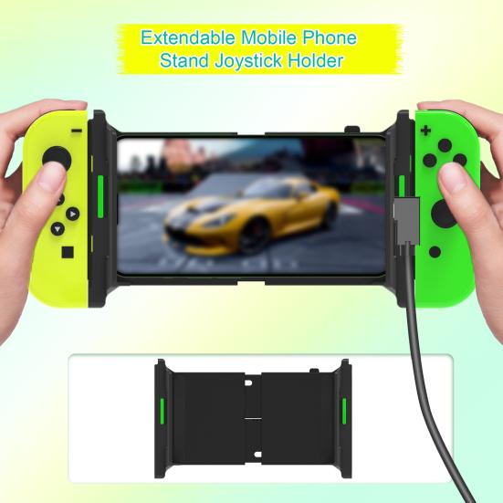 Handle Bracket Easy Adjustable Width Phone Installation Stretchable Game Playing Joystick Holder