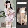 Sexy pajamas plus size Japanese kimono suit small chest erotic underwear seduction flirting hot bed passion uniform