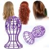PP Foldable Wig Stand Foldable Design Wig Holder Stand Wig Hat Display Wig Display Stand  Home Use