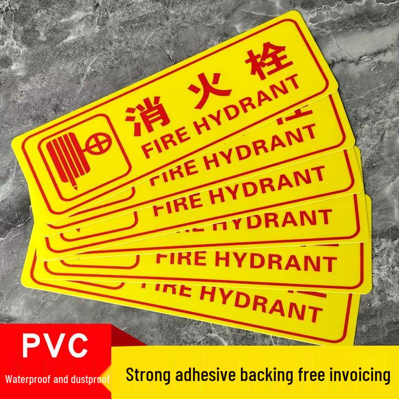 Fire Safety Signage: Extinguisher & Hydrant Use and Placement