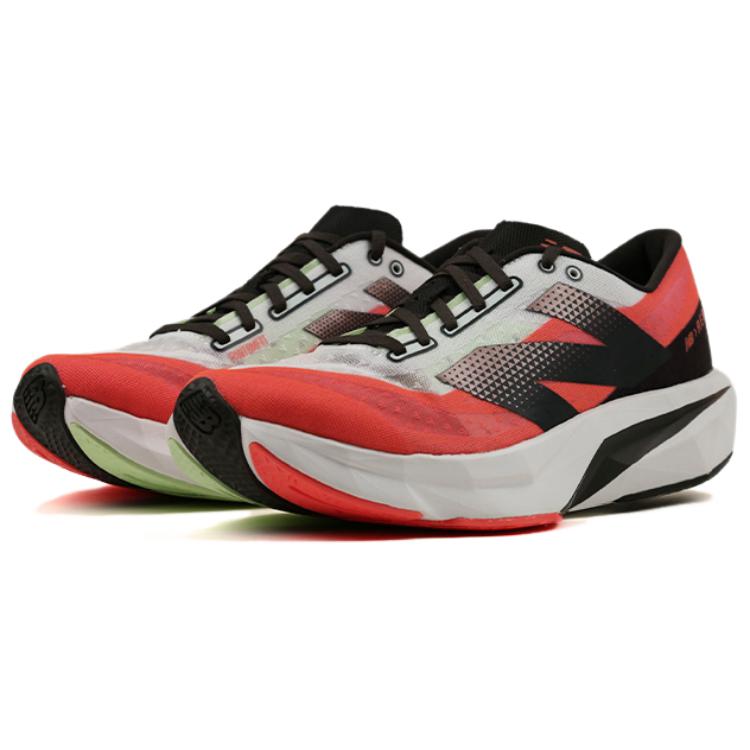 New Balance Fuelcell Rebel V4 Comfortable Soft Low-Top Running Shoes Women sneaker Red Black White WFCXEP4