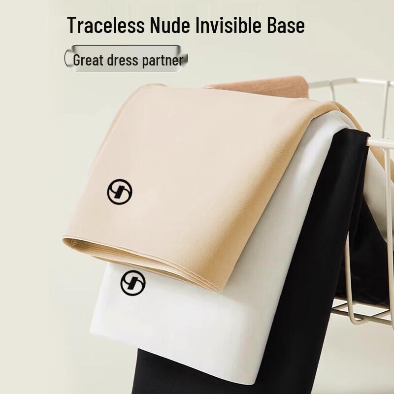 LANGSHA Women's Ice Silk Seamless Safety Shorts (2-Pack)