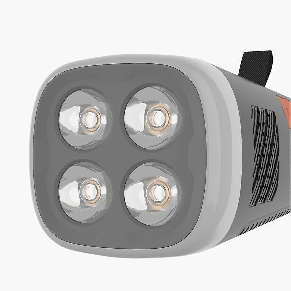 4500mAh Emergency FM/ Bluetooth Radio USB/Solar/Hand Crank Dynamo 3-Way Power Supply for Outdoor Camping