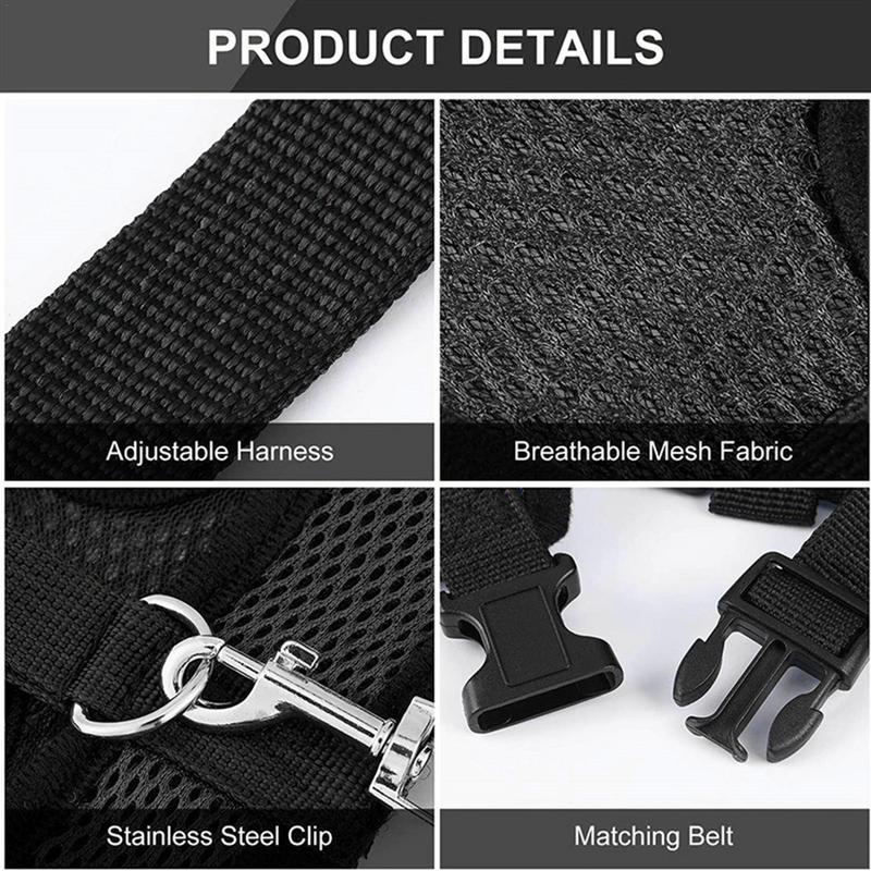 Duck Leash For Real Ducks Adjustable Chicken Harness With Leash Chicken Hats For Hens Funny Chicken Accessories Vest Harness L