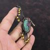 Ruby Fuchsite Pendant Copper Wire Wrapped Pendant Original Gemstone Jewelry Handmade Pendant Wonderful Bird Pendants Copper Jewelry For Gift